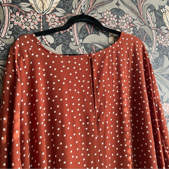 Asos Plus Size Polka Dot Maxi Dress - Picture 4 of 6